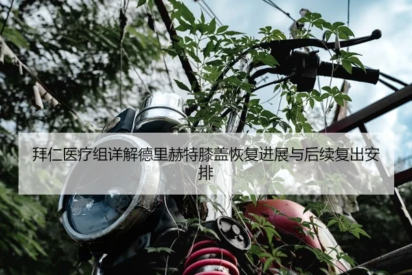 拜仁医疗组详解德里赫特膝盖恢复进展与后续复出安排